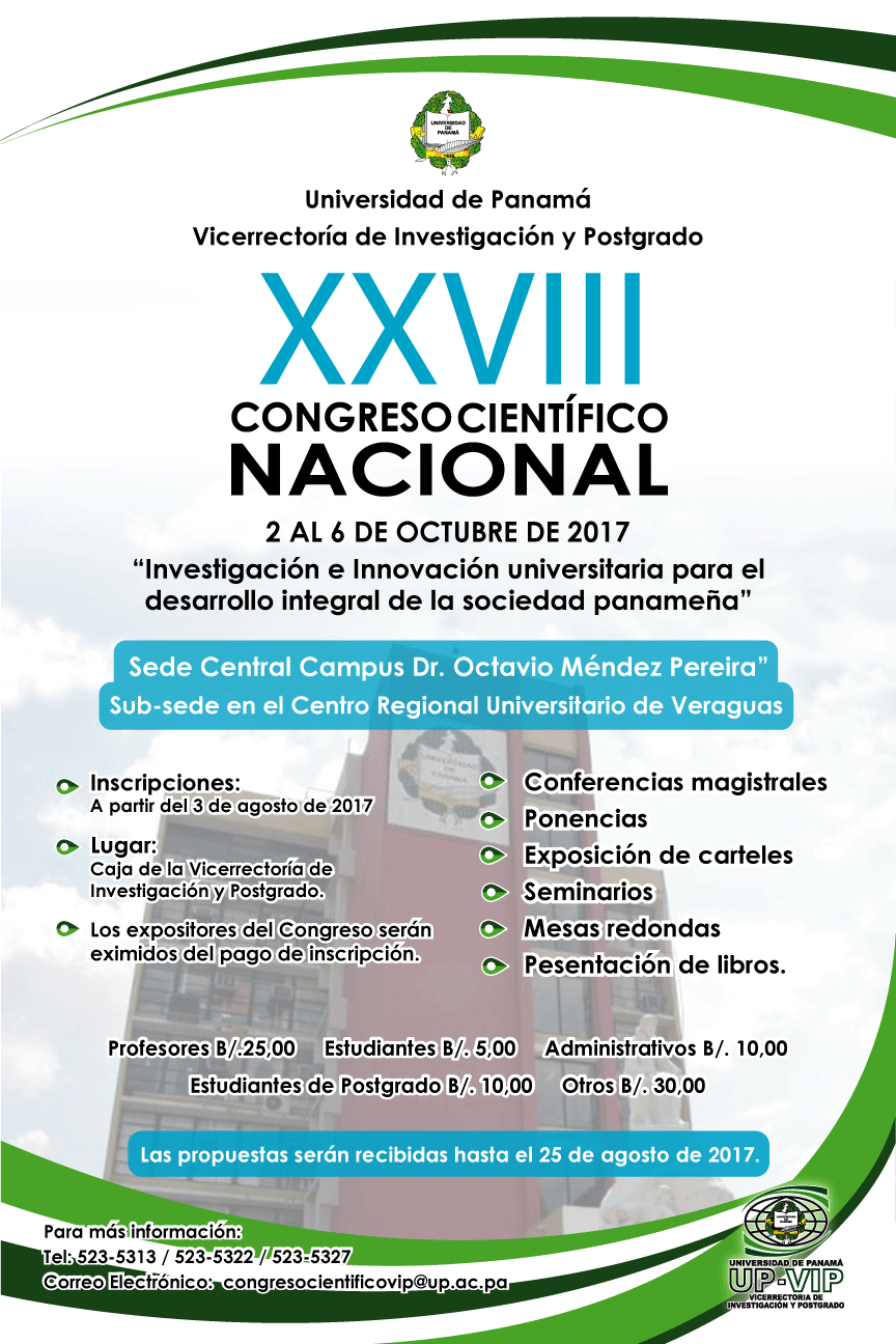 CONGRESO CIENTIFICO NACIONAL 2017 POSTGRADO